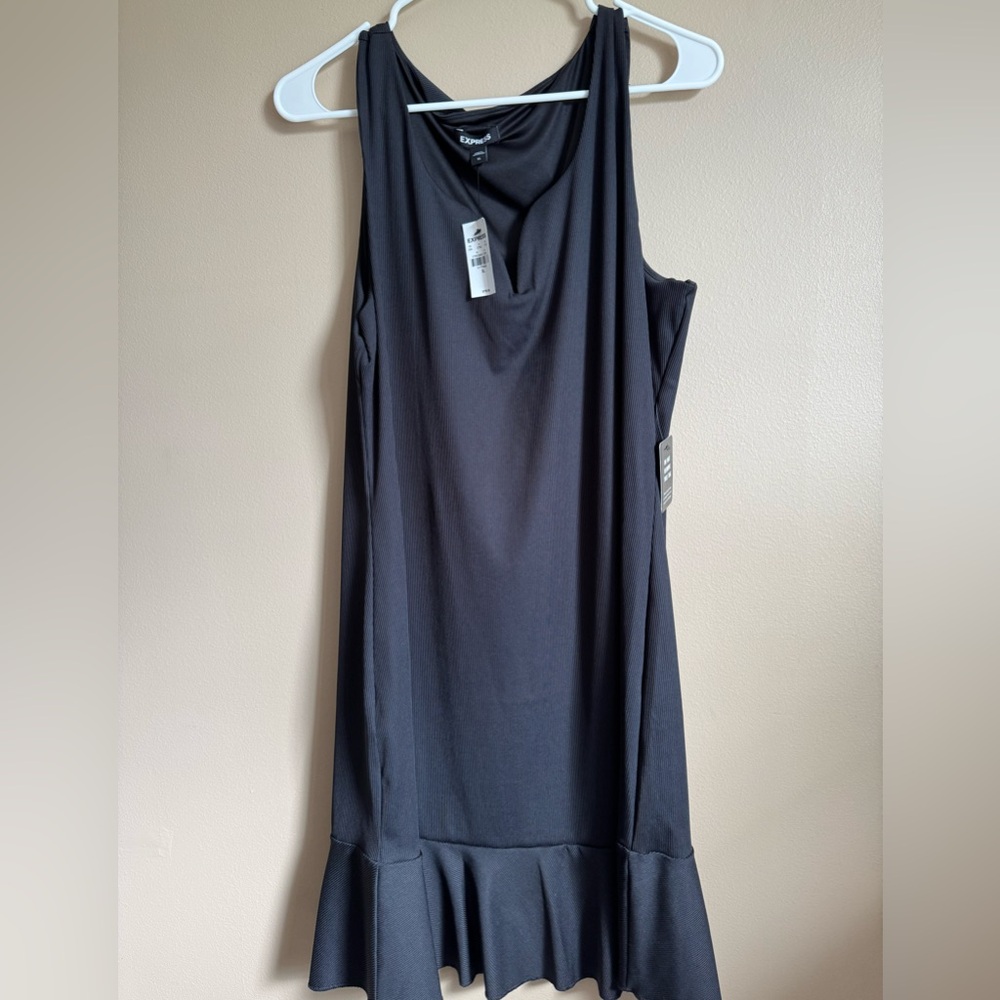 Express Black Sleeveless Dress Size XL